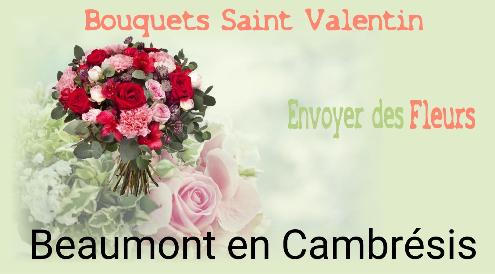 Roses de Saint-Valentin livrées à Beaumont-en-Cambrésis